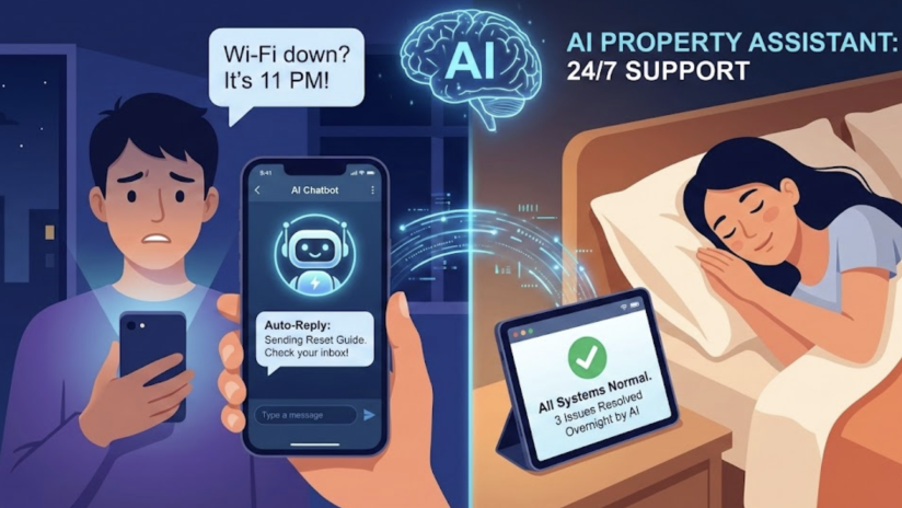 L'Assistente Invisibile: Come i Chatbot AI stanno ridefinendo la relazione Inquilino-Manager